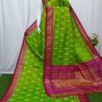 Pochampally Weaves Pure Ikkat Silk Saree